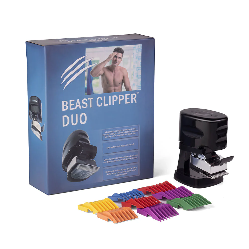 Beast Clipper DUO: Electric hair clipper for Head, Beard & Mustache | 5-Minute DIY Haircuts - Image 11