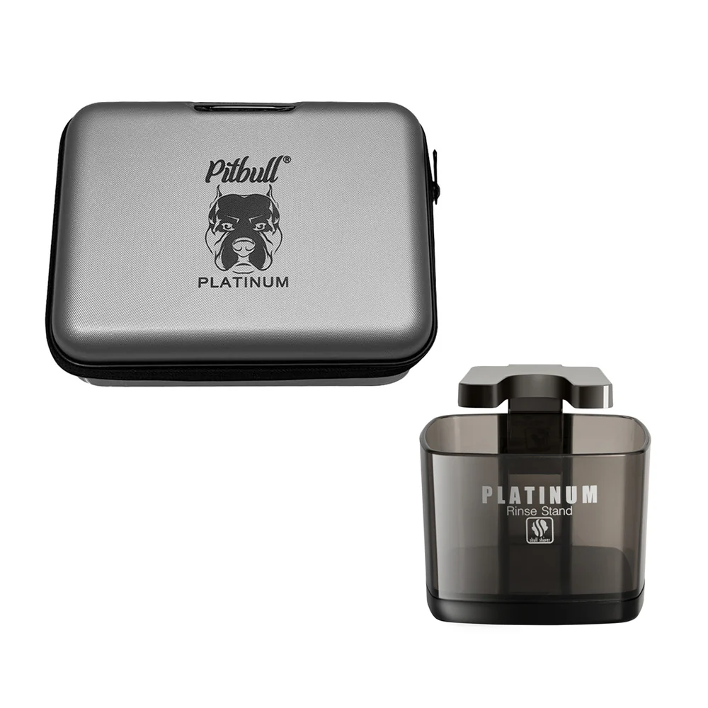Pitbull Platinum PRO PX5 Head and Face Shaver | 2025 Version (with Deluxe Travel Case & Rinse Stand) - Image 6